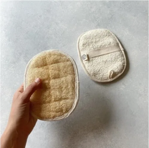 Manopla Exfoliante de Luffa Grande